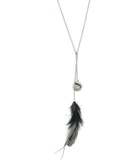 Sautoir Plume Bijou Olfactif Pendentif