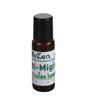 Roll-on anti-migraines aux huiles essentielles